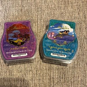 Scentsy Disney Aladdin Arabian Nights & A Whole New World Scentsy bars